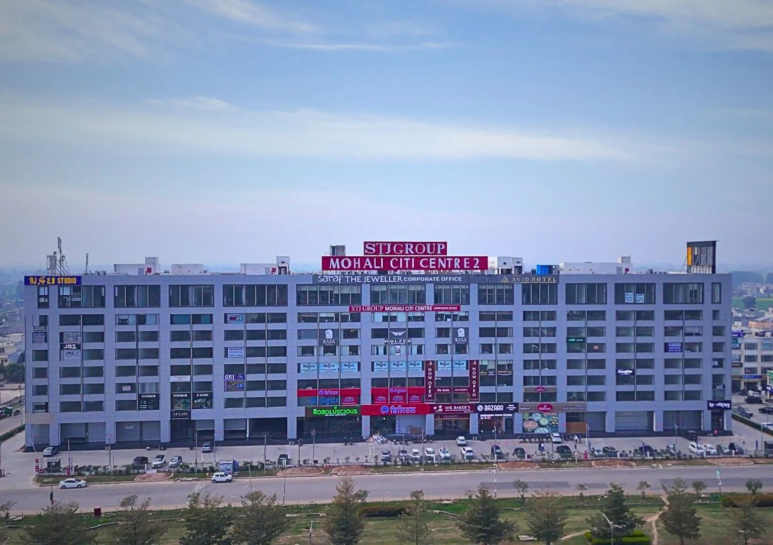 Mohali City Centre 5 — Upcoming SCO & commercial shops on Airport Road with early investor advantage